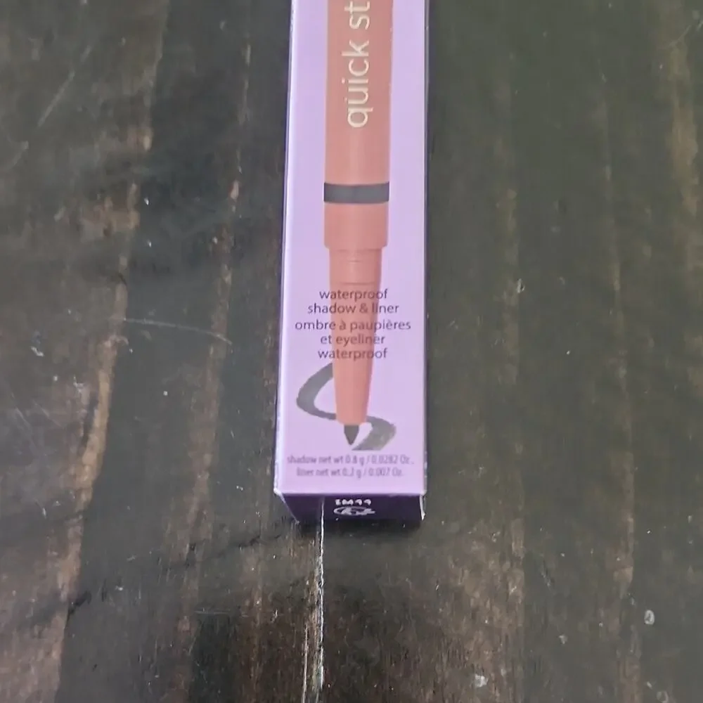 TARTE Stick Eye Shadow & Liner Waterproof Golden Pink Luster / Black Full Size